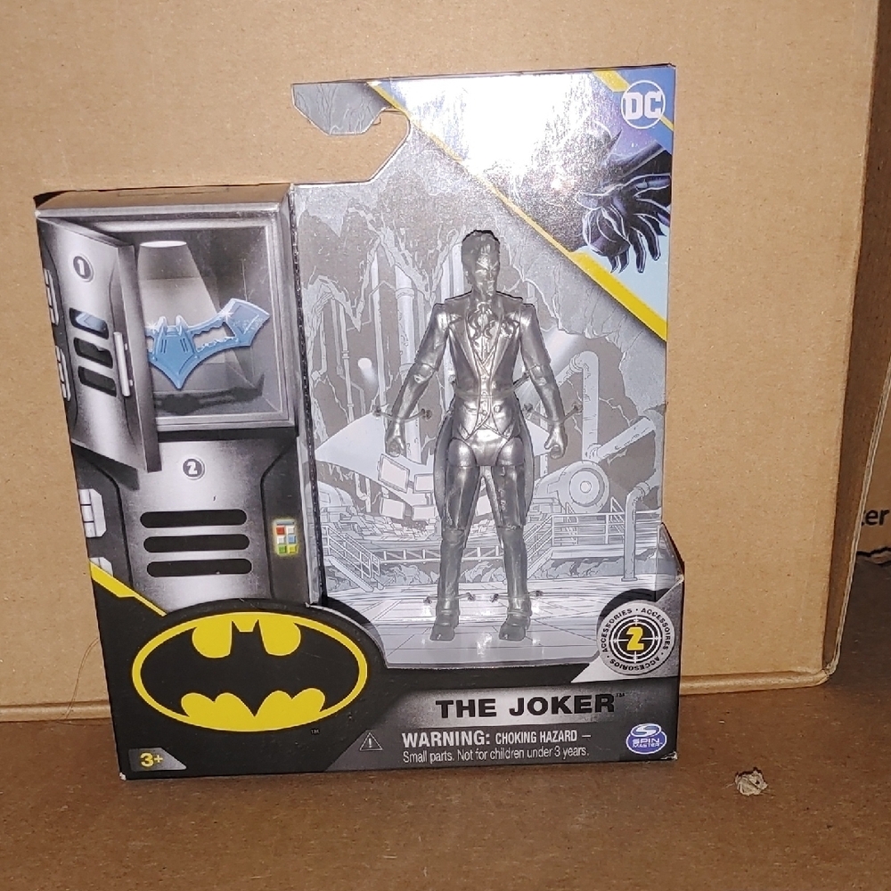 DC The Joker Silver Figure